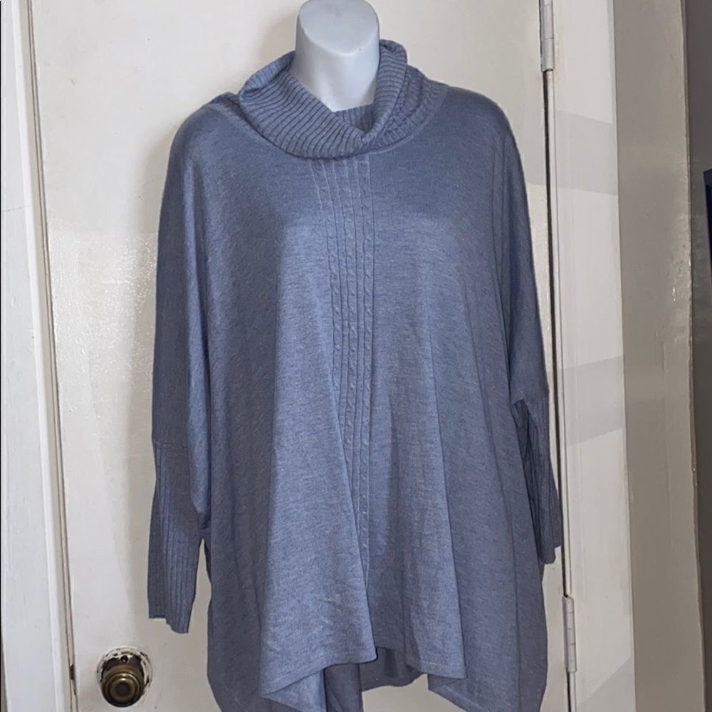 JEANNE PIERRE Cashmere Infused Dolman Sweater-M